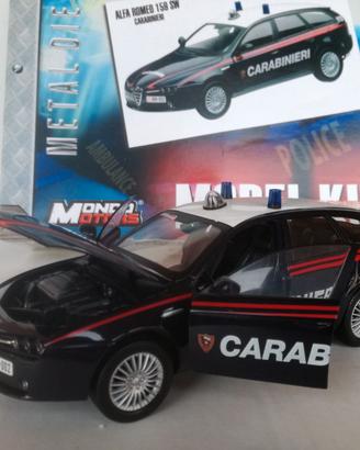MODELLO  ALFA ROMEO 159 CARABINIERI IN KIT  SCAT.