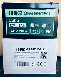 2 Piccole Batterie Greencell-Nuove