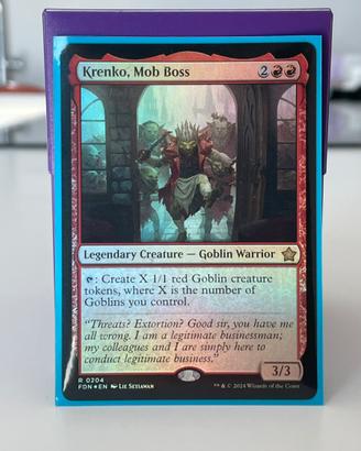 Deck Commander Goblin Mono Rosso / Krenko MTG