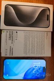 Iphone15pro titanio bianco 256GB