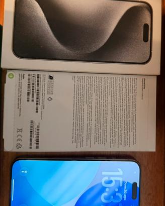 Iphone15pro titanio bianco 256GB