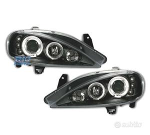 FARI PER RENAULT MEGANE 99-02 ANGEL EYES FONDO NER