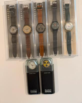 Collezione 7 Orologi Swatch funzionanti