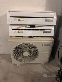 Climatizzatore dual split 12000/9000