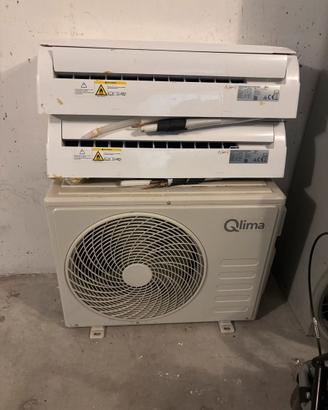 Climatizzatore dual split 12000/9000