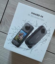 Insta 360 x4 nuova con garanzia e assicuraz danni