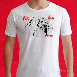 T Shirt Taglia M one Piece Equipaggio