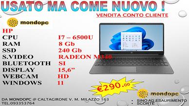 Notebook RIGENERATO i7 HP