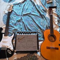 Set chitarre + amplificatore