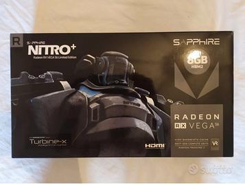 scheda video sapphire vega 56 nitro 8gb nuova 