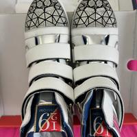 A. Testoni I29 6Stars Crystal Sneakers