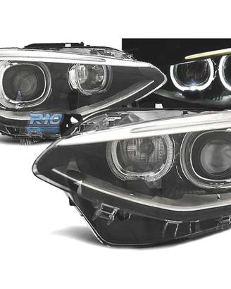 FARI BMW F20 21 ANGEL EYES LED SFONDO NERO