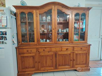 Credenza Vetrina De Baggis Cantù in Legno Massello