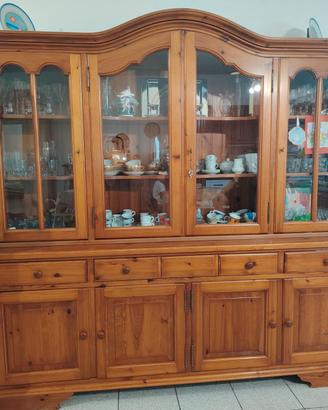 Credenza Vetrina De Baggis Cantù in Legno Massello