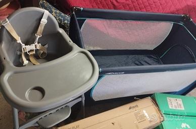 seggiolone e lettino da viaggio/campeggio