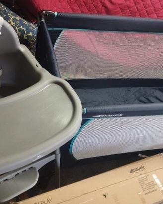 seggiolone e lettino da viaggio/campeggio