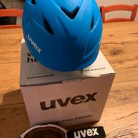 Casco sci junior UVEX con maschera
