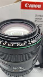 Canon EF 70-300 DO IS MAI USATO