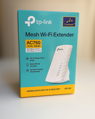 Ripetitore Wi-Fi TP-Link AC750 Dual Band Nuovo