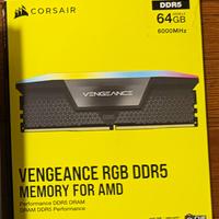 Memoria RAM Corsair VENGEANCE® RGB 64GB (2x32GB) D