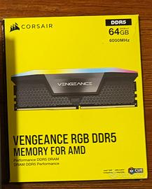 Memoria RAM Corsair VENGEANCE® RGB 64GB (2x32GB) D