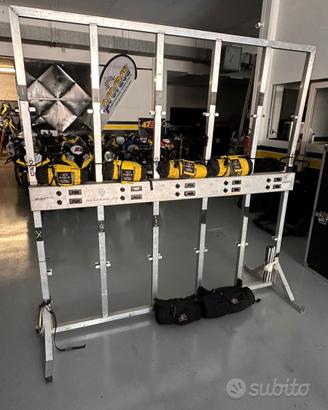 Rack + termocoperte per 5 coppie cerchi
