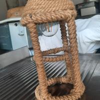 11 Lanterne da soffitto in corda di iuta