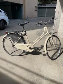 Bici da città Vegabike donna color crema