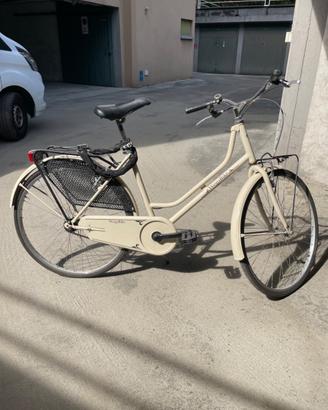 Bici da città Vegabike donna color crema