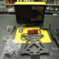 Portatarga lightech kawasaki z 900 con catadiottro