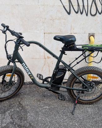 eBike Nilox J3 Verde Fatbike