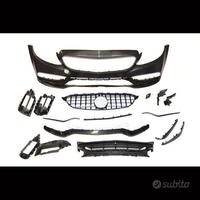 Mercedes C W205 2014>18 Paraurti look AMG C63 New