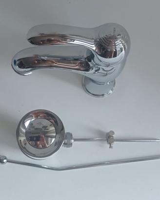 MISCELATORE MONOCOMANDO LAVABO "TORNADO"CROMO