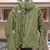 Giacca da sci giubbotto montagna Kappa verde