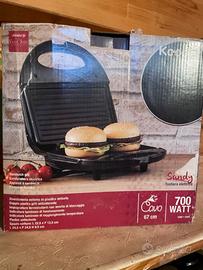 Tostiera Sandy per toast e hamburger