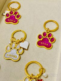 Medaglietta personalizzata cane e gatto