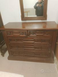 como' in legno massello