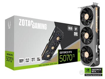 ZOTAC RTX 5070 Ti SOLID SFF OC 16GB NUOVA-PC video