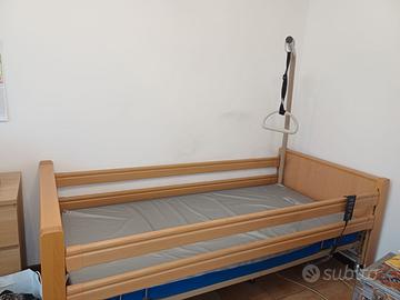 Letto motorizzato ortopedico, materasso gratuito