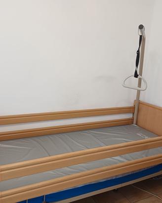 Letto motorizzato ortopedico, materasso gratuito