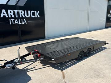 CARRELLO RIMORCHIO AUTO FURGONI 3000 KG BLACK