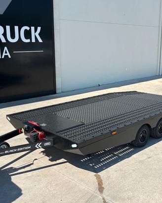 CARRELLO RIMORCHIO AUTO FURGONI 3000 KG BLACK