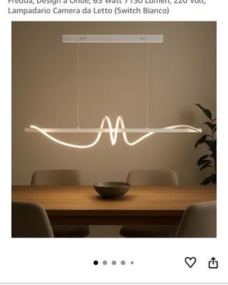 Lampadario LED usato 6 mesi