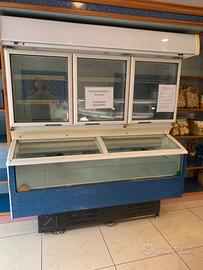 Freezer vetrina da negizio