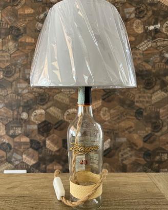 Lampada bottiglia abat jour rum zacapa
