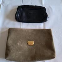 2 pochette borse buste vintage come da foto