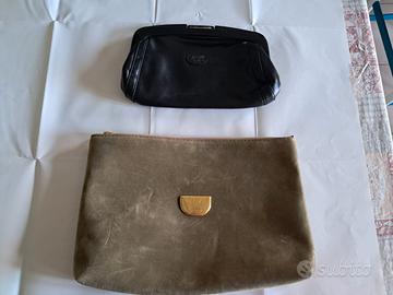 2 pochette borse buste vintage come da foto