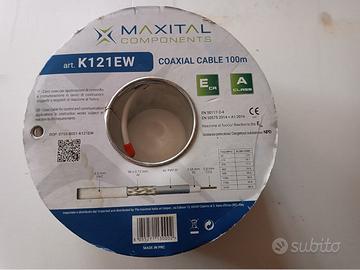 Cavo TV 5mm per TERRESTRE e SATELLITE 100 metri