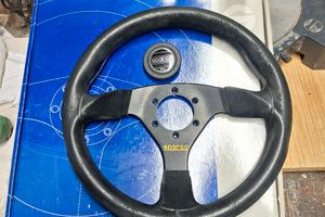 volante usato sparco r383 scamosciato