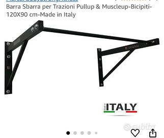 Barra sbarra pullup muscleup da muro
